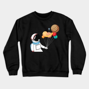 For You Everything - Funny Astronomer Planet For My Love Crewneck Sweatshirt